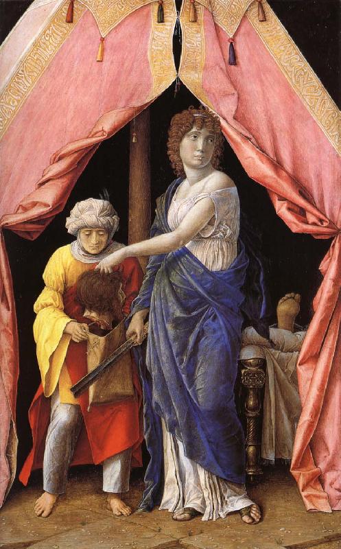 Andrea Mantegna Judit with Holofernes-head Sweden oil painting art